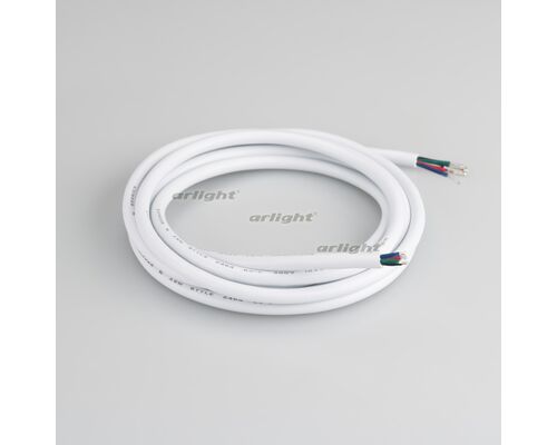 Провод питания ARL-MOONLIGHT-20AWG-4W-D4.5-CU-2000 White (Arlight, Закрытый)