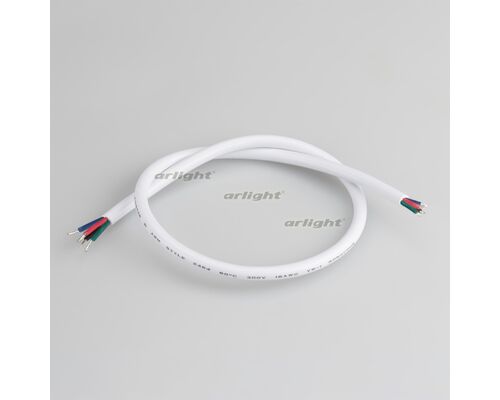 Провод питания ARL-MOONLIGHT-20AWG-4W-D6-CU-500 White (Arlight, Закрытый)