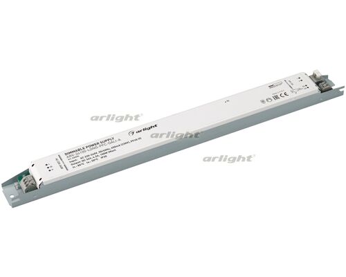 Блок питания ARV-24100-LONG-PFC-DALI-A (24V, 4.2A, 100W) (Arlight, IP20 Металл, 5 лет)