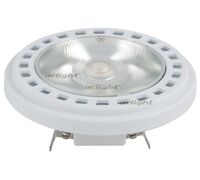 Лампа AR111-UNIT-G53-15W- Warm3000 (WH, 24 deg, 12V) (Arlight, Металл)