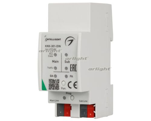 INTELLIGENT ARLIGHT Шинный соединитель KNX-301-DIN (BUS) (arlight, -)