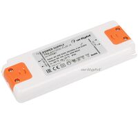 Блок питания ARV-SN12030-FLAT-H (12V, 2.5A, 30W) (Arlight, IP20 Пластик, 3 года)