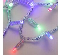 Светодиодная гирлянда ARD-STRING-CLASSIC-10000-CLEAR-100LED-LIVE RGB (230V, 7W) (Ardecoled, IP65)