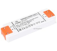 Блок питания ARV-SN24050-PFC-TRIAC-B (24V, 2.1A, 50W) (Arlight, IP20 Пластик, 3 года)