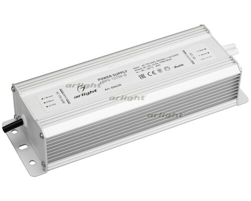 Блок питания ARPV-12150-D (12V, 12.5A, 150W) (Arlight, IP67 Металл, 3 года)