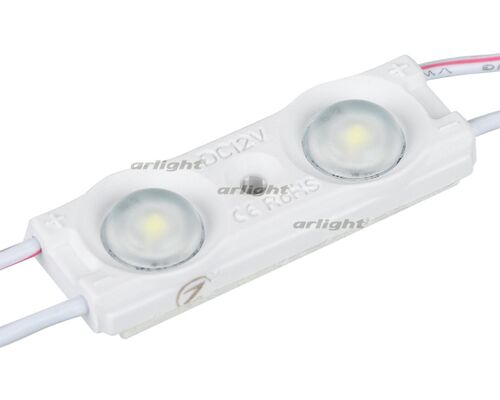 Модуль герметичный ARL-ORION-R10-12V Cool (2835, 2 LED) (Arlight, Закрытый)