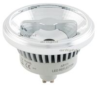 Лампа AR111-FORT-GU10-15W-DIM Warm3000 (Reflector, 24 deg, 230V) (Arlight, Металл)