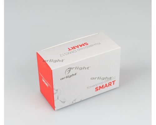 Конвертер SMART-K29-DMX512 (230V, 1x2A, TRIAC, DIN) (Arlight, IP20 Пластик, 5 лет)