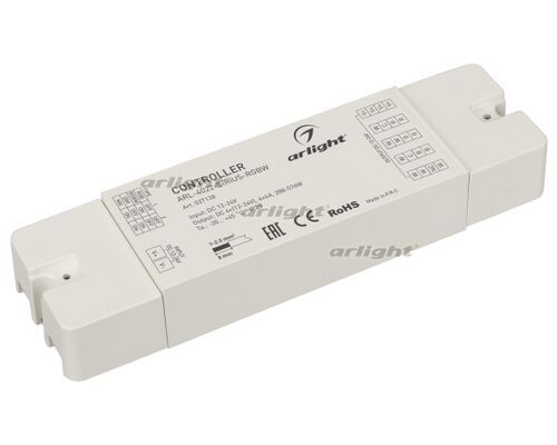 Контроллер ARL-4022-SIRIUS-RGBW (12-24V, 4x6A, RF) (arlight, IP20 Пластик, 2 года)