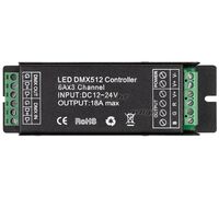 Декодер ARL-7022-DMX (12-24V, 3x6A, DMX512) (Arlight, IP20 Металл, 3 года)