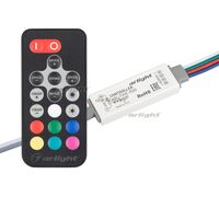 Контроллер ARL-FINE-RGB Black (5-24V, 3x2A, RF ПДУ 18кн) (Arlight, IP20 Пластик, 1 год)