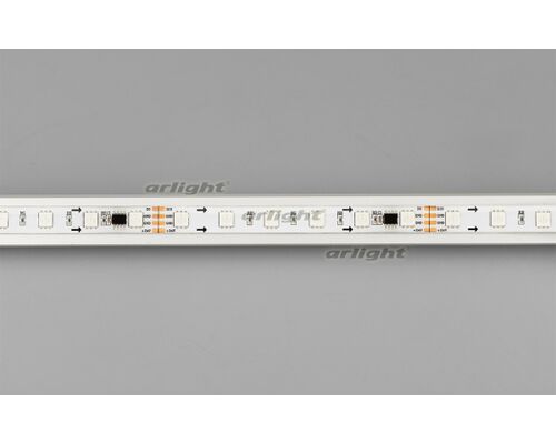 Лента SPI-5000SE-5060-60 24V Cx6 RGB-Auto (10mm, 13.2W/m, IP65)