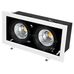 Светильник CL-KARDAN-S375x190-2x25W Warm3000 (WH-BK, 30 deg) (Arlight, IP20 Металл, 3 года)