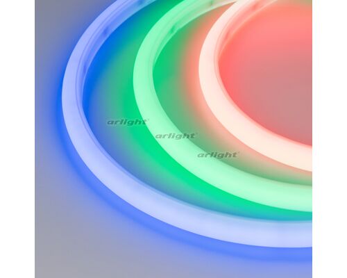 Образец Гибкий неон ARL-MOONLIGHT-1516-DOME 24V RGB (Arlight, 12 Вт/м, IP67)