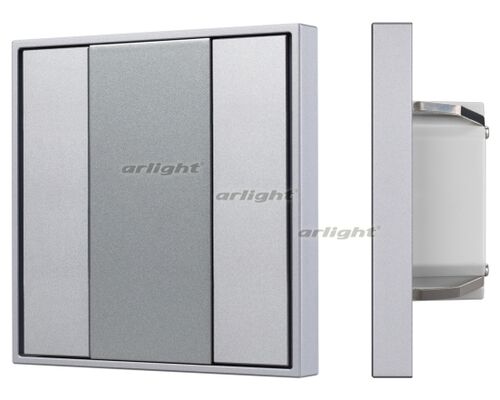 INTELLIGENT ARLIGHT Панель KNX-223-2-GREY (BUS) (IARL, IP20 Металл, 3 года)