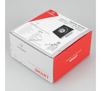 Панель SMART-P37-DIM-IN Black (230V, 1.2A, TRIAC, Rotary, 2.4G) (Arlight, IP20 Пластик, 5 лет)