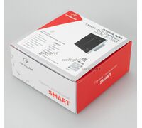 Панель SMART-P35-DIM-IN Black (230V, 0-10V, Sens, 2.4G) (arlight, IP20 Пластик, 5 лет)