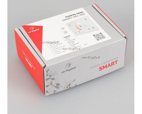 Панель Sens SMART-P81-MIX White (230V, 4 зоны, 2.4G) (Arlight, IP20 Пластик, 5 лет)