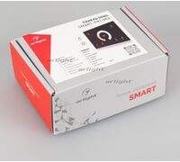 Панель Sens SMART-P81-MIX Black (230V, 4 зоны, 2.4G) (Arlight, IP20 Пластик, 5 лет)