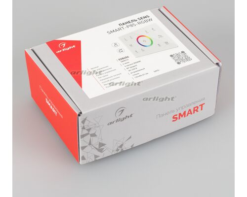 Панель Sens SMART-P85-RGBW White (230V, 4 зоны, 2.4G) (Arlight, IP20 Пластик, 5 лет)