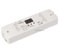 Декодер SMART-K33-DMX (12-24V, 1x15A) (Arlight, IP20 Пластик, 5 лет)