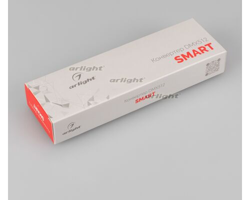 Конвертер SMART-K38-DMX (12-24V, SPI, 2.4G) (Arlight, IP20 Пластик, 5 лет)