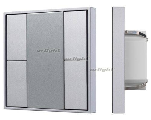 INTELLIGENT ARLIGHT Панель KNX-223-4-GREY (BUS) (IARL, IP20 Металл, 3 года)
