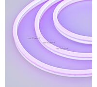 Образец Гибкий неон GALAXY-1608-5000CFS-2835-100 12V Purple 0.5M (16x8mm, 12W, IP67) (arlight, 12 Вт/м, IP67)