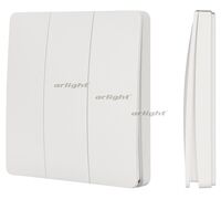 INTELLIGENT ARLIGHT Кнопочная панель KINETIC-801-22-3G-WP-SUF White (No battery, IP67, 433Mhz) (IARL, IP67 Пластик, 3 года)