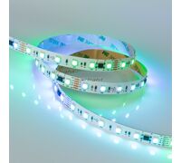 Лента DMX-5000-5060-60 24V Cx6 RGB (12mm, 14.4W/m, IP20) (arlight, Открытый, IP20)