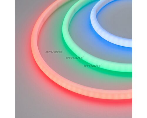 Лента RTW-5000PWT-4040-120-24V RGB (13mm, 14W/m, IP68, High temp) (Arlight, Герметичный)