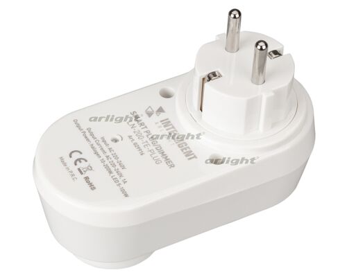 INTELLIGENT ARLIGHT Смарт-розетка LN-200-TE-PLUG (230V, 1A) (INTELLIGENT ARLIGHT, IP20 Пластик, 3 года)