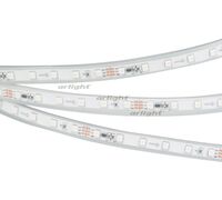 Лента герметичная SPI-P-F72-11mm 24V RGB-PX6 (14.4 W/m, IP66, 3535, 5m) (Arlight, бегущий огонь)