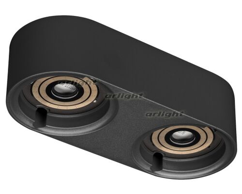 Корпус PLURIO-BASE-SURFACE-RS179x78 (BK, 1-2, 200mA) (Arlight, IP20 Металл, 3 года)