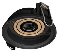 Корпус PLURIO-BASE-BUILT-R77 (BK, 1-2, 200mA) (Arlight, IP20 Металл, 3 года)