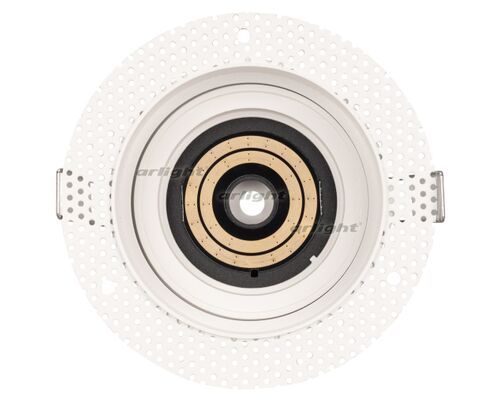 Корпус PLURIO-BASE-BUILT-TRIMLESS-R120 (WH, 1-2, 200mA) (Arlight, IP20 Металл, 3 года)