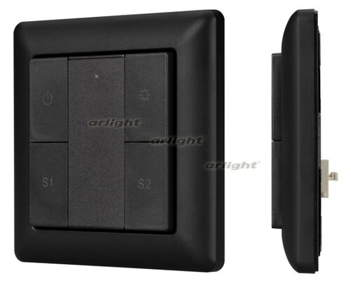 INTELLIGENT ARLIGHT Панель DALI-223-1G-2S-IN-BLACK (BUS) (IARL, -)