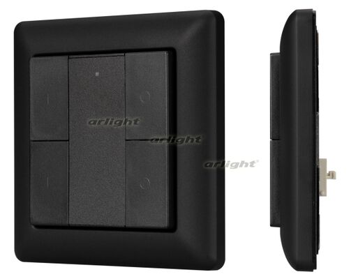 INTELLIGENT ARLIGHT Панель DALI-223-2G-DIM-IN-BLACK (BUS) (IARL, -)