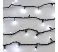 Светодиодная гирлянда ARD-STRING-PRO-1000-GREEN-100LED-MILK-PULSE White (230V, 7W) (Ardecoled, IP65)