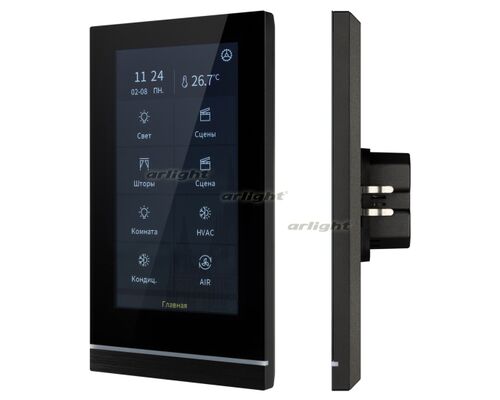 INTELLIGENT ARLIGHT Панель сенсорная KNX-113-51-MULTI-V5-IN (20-30V) (IARL, IP20 Пластик, 2 года)