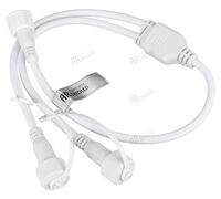 Коннектор питания ARD-CLASSIC-SYNC-RGB White (230V, 2 ports) (Ardecoled, Закрытый)