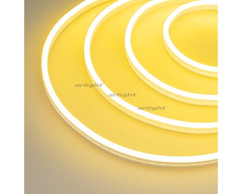Гибкий неон GALAXY-1206-5000CFS-2835-100 12V Lemon (12x6mm, 12W, IP67) (Arlight, 12 Вт/м, IP67)
