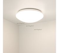 Светильник CL-MUSHROOM-R280-12W Day4000 (WH, 120 deg, 230V) (Arlight, IP44 Пластик, 3 года)