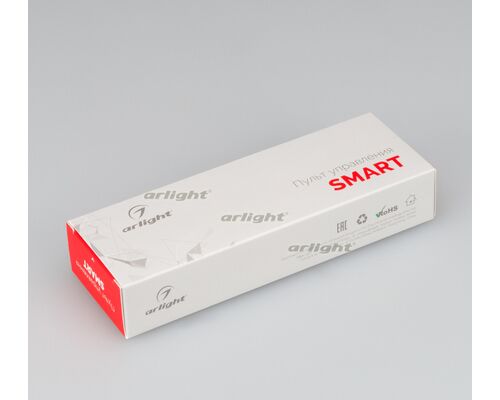 Пульт SMART-R43-RGBW Black (1 зона, 2.4G) (Arlight, IP20 Пластик, 5 лет)