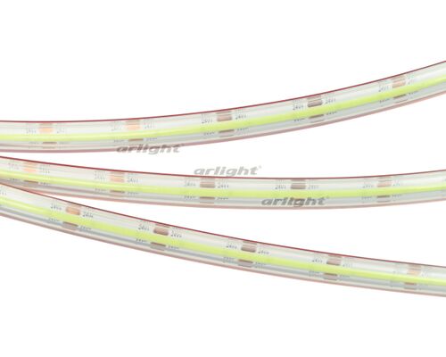 Лента COB-5000PS-CSP-544-24V Green (10mm, 11.5W, IP67) (Arlight, -)