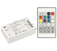 Контроллер ARL-4022-RGBW White (5-24V, 4x4A, ПДУ 24кн, RF) (Arlight, IP20 Пластик, 3 года)