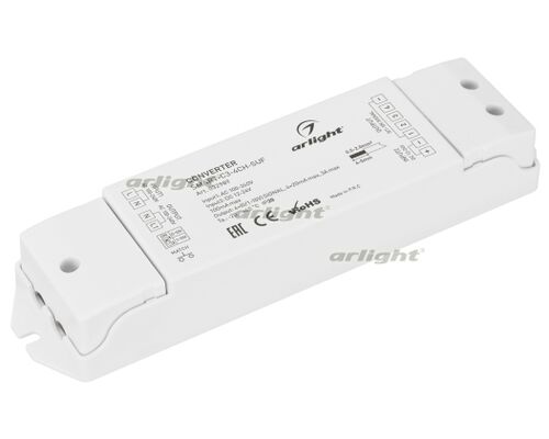 Конвертер SMART-C3-4CH-SUF (12-24V, RF-0/1-10V, 2.4G) (Arlight, IP20 Пластик, 5 лет)