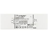 Блок питания ARV-SP-24120-FLAT-PFC (24V, 5A, 120W) (Arlight, IP20 Пластик, 5 лет)