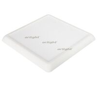 Светильник CL-FIOKK-S180x180-12W Day4000-MIX (WH, 120 deg, 230V) (arlight, IP44 Пластик, 3 года)