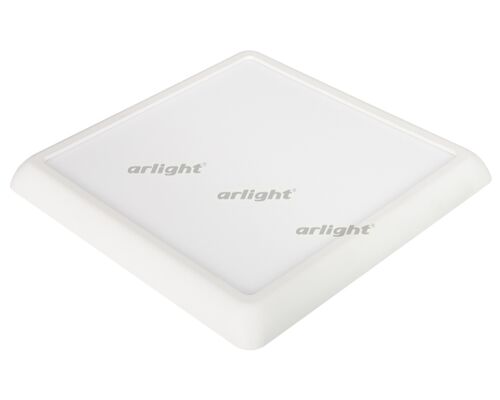 Светильник CL-FIOKK-S180x180-12W Day4000-MIX (WH, 120 deg, 230V) (arlight, IP44 Пластик, 3 года)